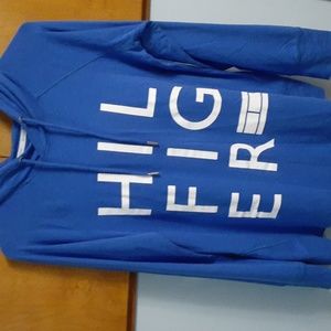 Tommy hilfiger sport  long sleeve hoodie ladies size lrge